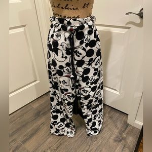 Mickey Mouse fleece pajama pants